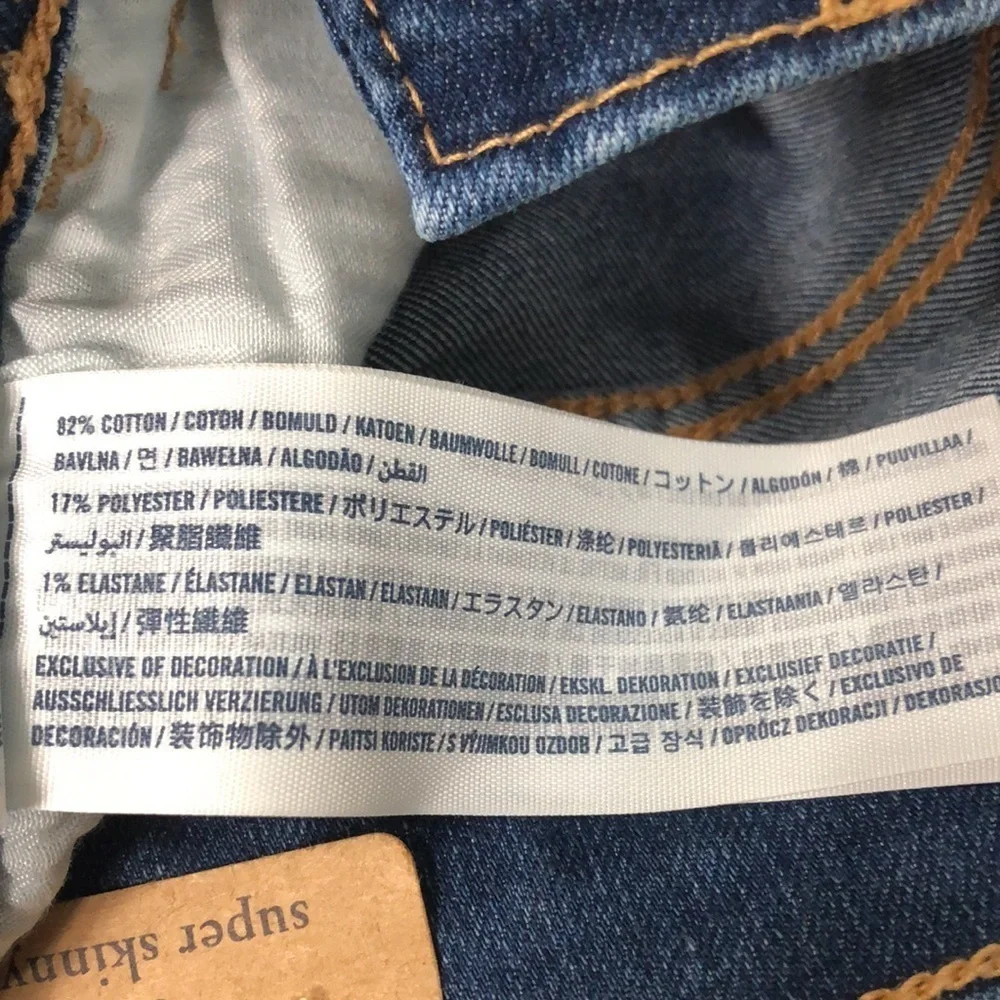 ABERCROMBIE KIDS SUPER SKINNY JEANS
